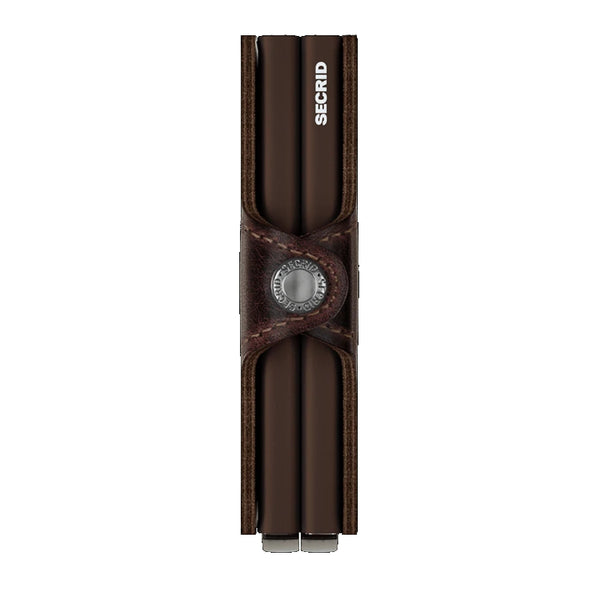 Twinwallet vintage - Chocolate