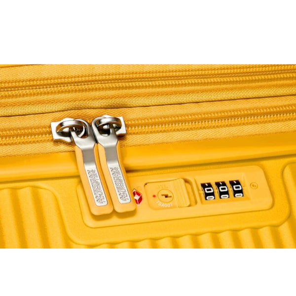 Sounbox Valise à 4 roues Extensible 68cm - Golden Yelllow